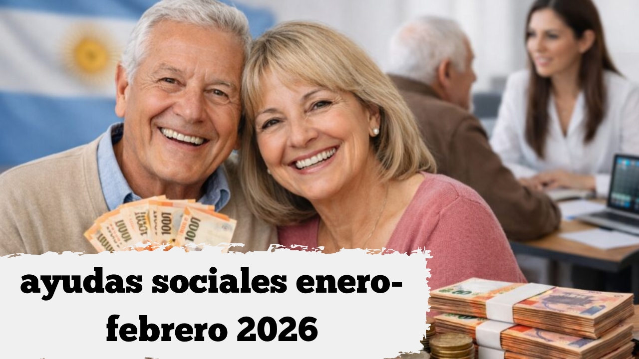 Argentina: ayudas sociales enero-febrero 2026 – calendario completo de pagos