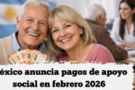 México anuncia pagos de apoyo social en febrero 2026: requisitos y montos actualizados