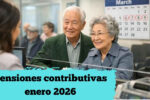 Pensiones contributivas enero 2026: quién accede al aumento del 3,5%