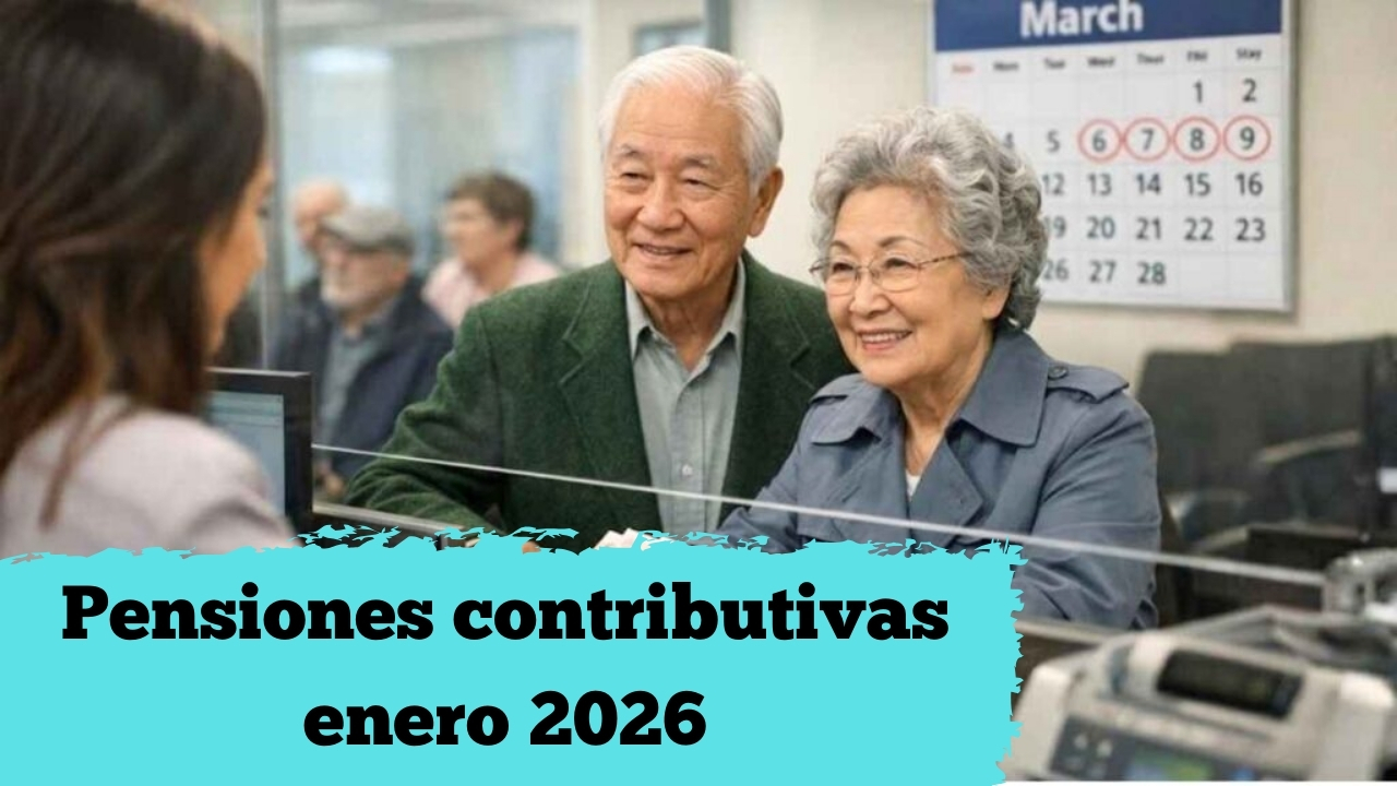 Pensiones contributivas enero 2026: quién accede al aumento del 3,5%