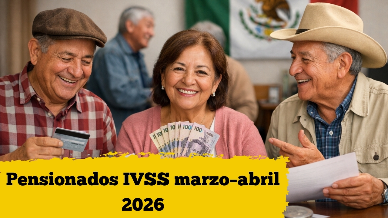 Pensionados IVSS marzo–abril 2026: pago mensual confirmado y bonos complementarios, consulta cómo validar tu depósito